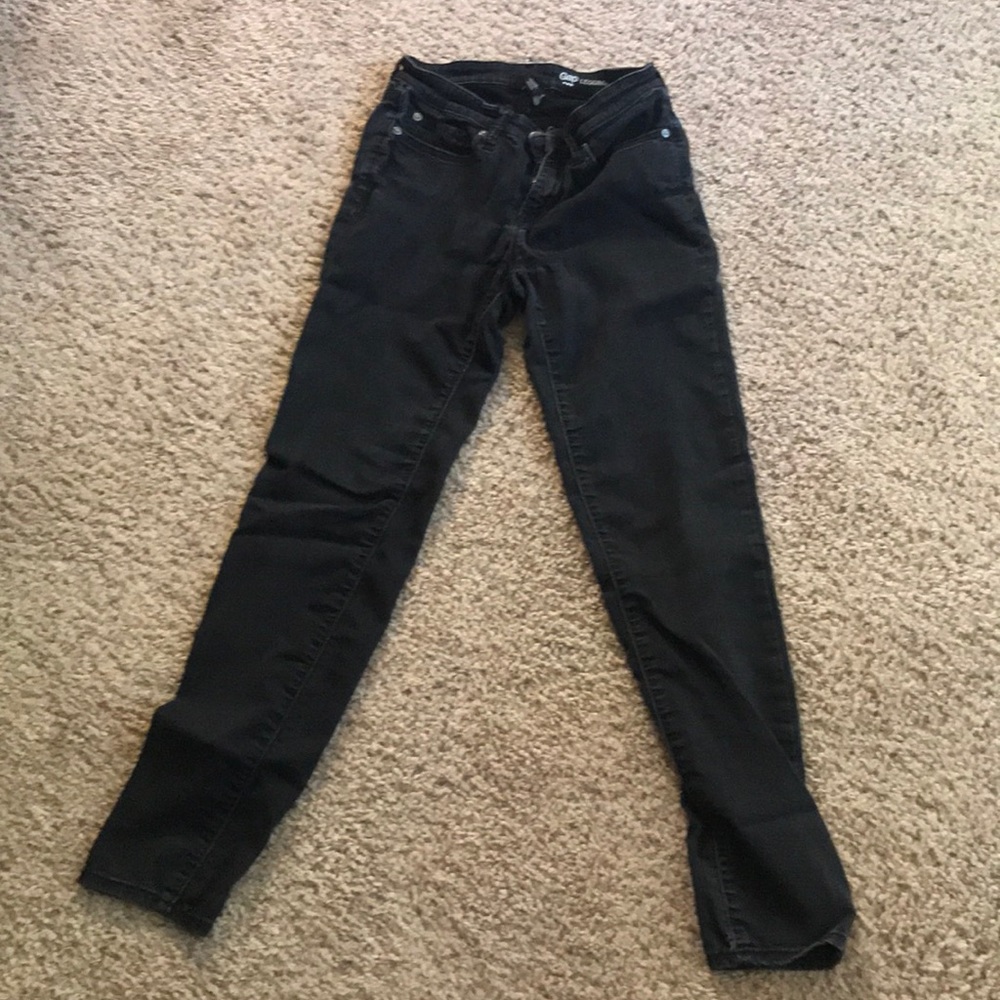 Black legging jean